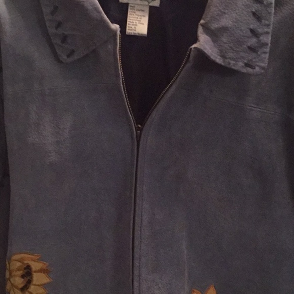 Vintage leather Jacket ,Quaker Factory!